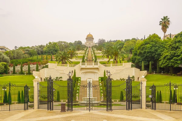 Giardini Bahai, Haifa — Foto Stock