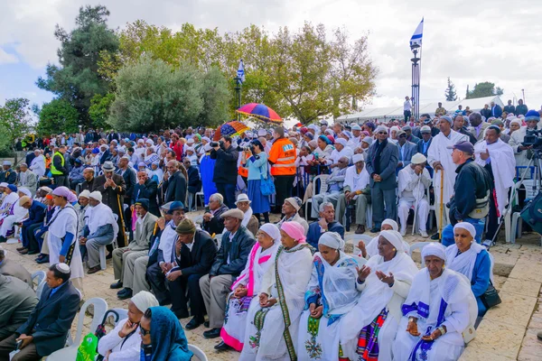 Sigd 2015 - fiesta de los judíos etíopes — Foto de Stock