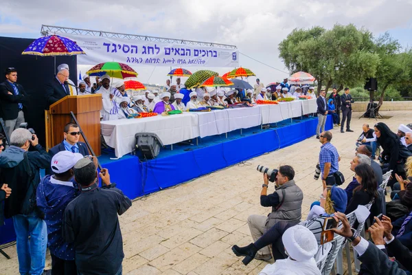 Sigd 2015 - vakantie van de Ethiopische jodendom — Stockfoto