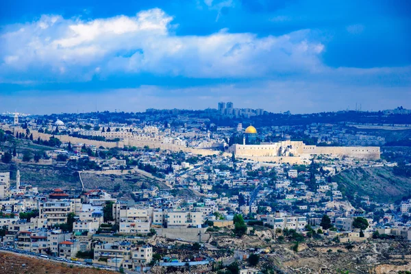 La vieja ciudad de Jerusalén — Foto de Stock