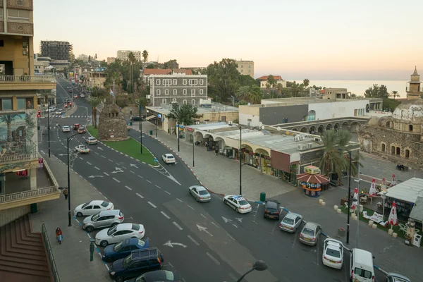 Scène du centre-ville, Tibériade — Photo