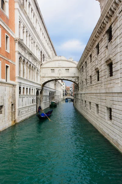 De brug der zuchten, Venetië — Stockfoto