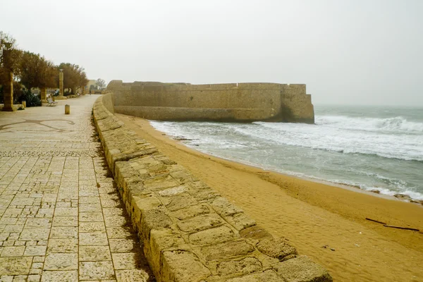 Die Strandpromenade in Acre — Stockfoto