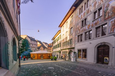 Painted facades, in Stein am Rhein