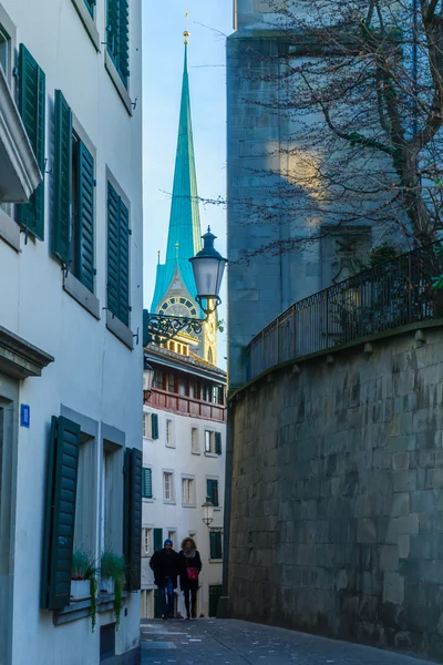 Цюріх Старе місто (Altstadt) — стокове фото