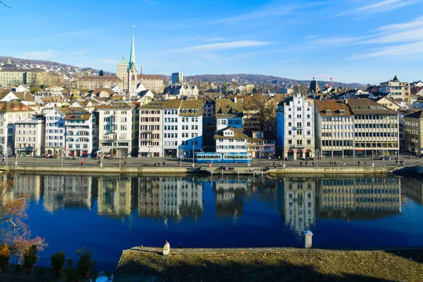 Curyšského Starého města (Altstadt) — Stock fotografie