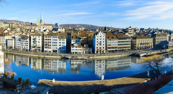 Curyšského Starého města (Altstadt) — Stock fotografie