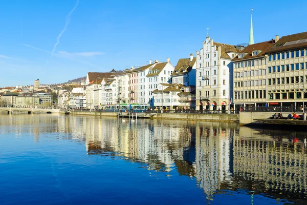 Zürichi óváros (Altstadt) — Stock Fotó