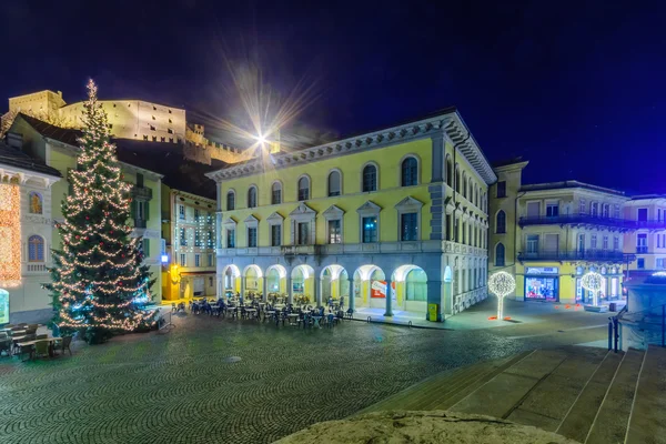 Navidad en Bellinzona — Foto de Stock