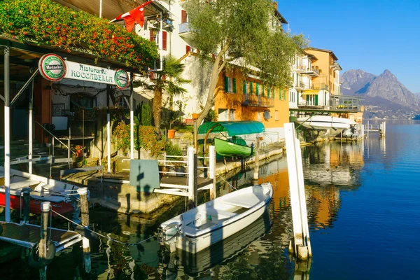 Gandria, på sjön Lugano — Stockfoto