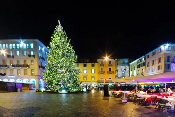 Christmas in Lugano — Stock Photo, Image