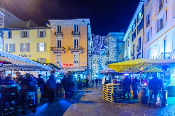 Navidad en Lugano — Foto de Stock