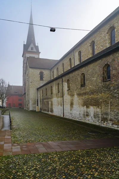 A igreja Munster Schaffhausen — Fotografia de Stock