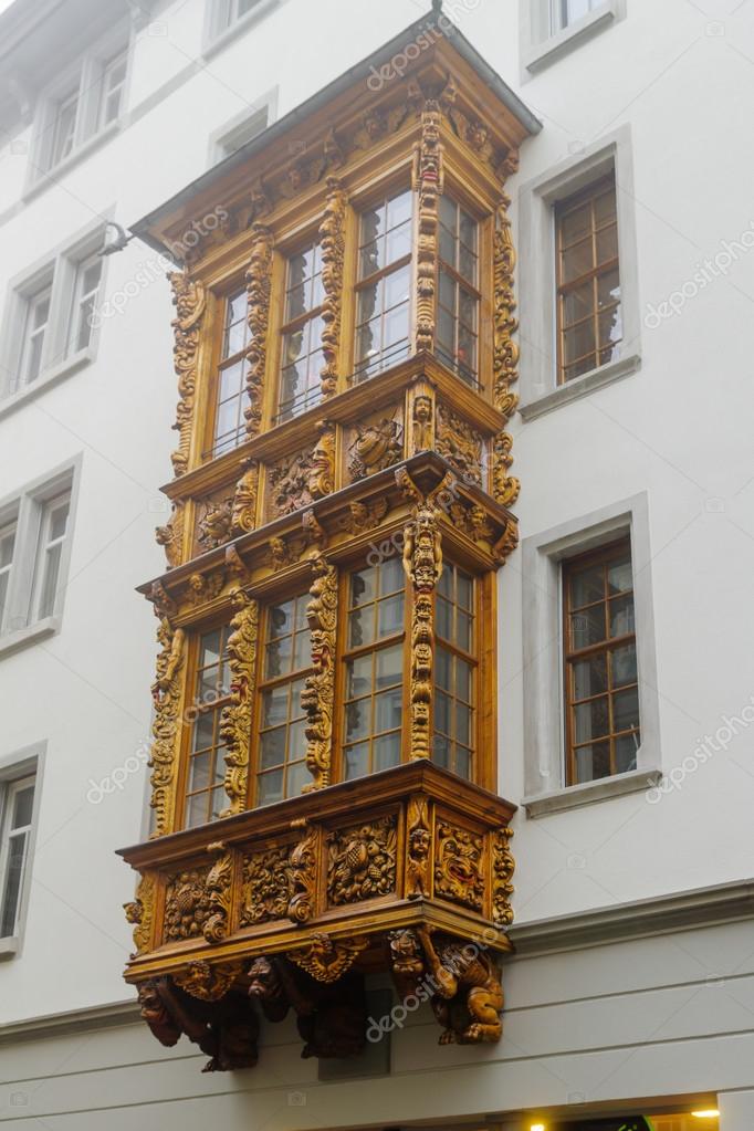 Finestre a bovindo a st. gallen — foto editoriale stock © rndms ... Finestre a bovindo
