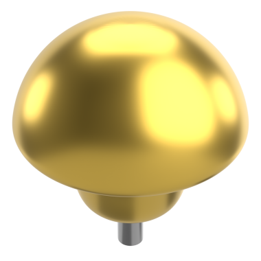 Pimi çek. Çizim iğnesi. Üç boyutlu pim. 3B illüstrasyon.