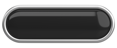 Üç boyutlu düğme. Boş tuş. 3B illüstrasyon.