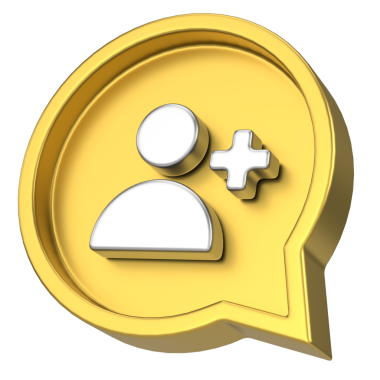 Simgeyi kaydet, simgeyi takip et. 3B illüstrasyon.