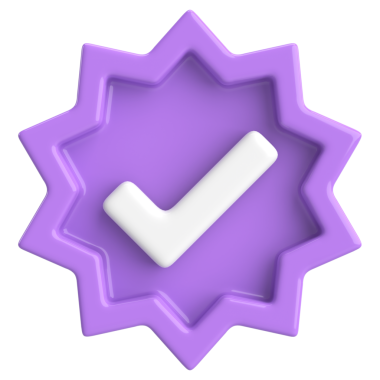 3 boyutlu onay kutusu. İşaretle. 3B illüstrasyon.