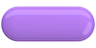 Üç boyutlu düğme. Boş tuş. 3B illüstrasyon.