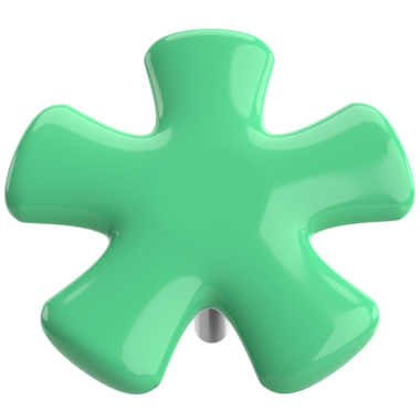 Pimi çek. Çizim iğnesi. Üç boyutlu pim. 3B illüstrasyon.