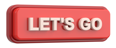 Hadi düğme. Düğmelerimizi ilikleyelim. 3B illüstrasyon.