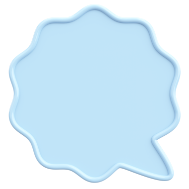 Konuşma balonu. Mesaj kutusu. 3B illüstrasyon.