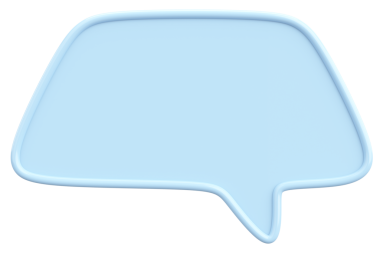 Konuşma balonu. Mesaj kutusu. 3B illüstrasyon.