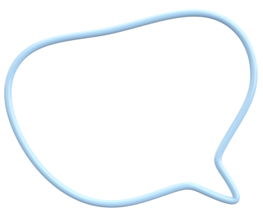 Konuşma balonu. Mesaj kutusu. 3B illüstrasyon.