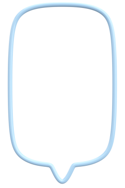 Konuşma balonu. Mesaj kutusu. 3B illüstrasyon.