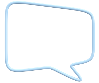 Konuşma balonu. Mesaj kutusu. 3B illüstrasyon.