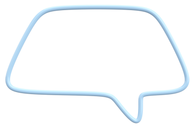 Konuşma balonu. Mesaj kutusu. 3B illüstrasyon.