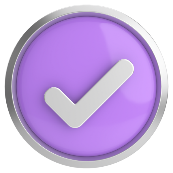 3 boyutlu onay kutusu. İşaretle. 3B illüstrasyon.