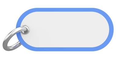 Fiyat etiketi Fiyat etiketi 3B illüstrasyon.