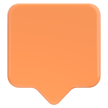 Fiyat etiketi Mesaj kutusu. 3B illüstrasyon.