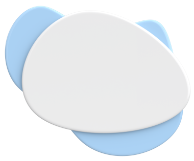 Üç boyutlu kütle. Mesaj kutusu. 3B illüstrasyon.