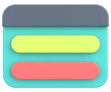 Diyalog kutusunun 3 boyutlu çizimi. Soru açılır.