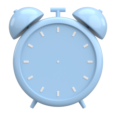 Boş Alarm Saatinin 3B ResmiComment.