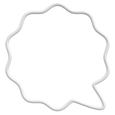 Konuşma balonu. Mesaj kutusu. 3B illüstrasyon.