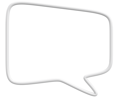 Konuşma balonu. Mesaj kutusu. 3B illüstrasyon.