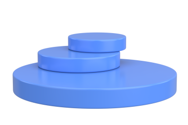 Modern Ürün Podyumu. 3D Arkaplan. 3B illüstrasyon.