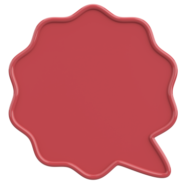 Konuşma balonu. Mesaj kutusu. 3B illüstrasyon.