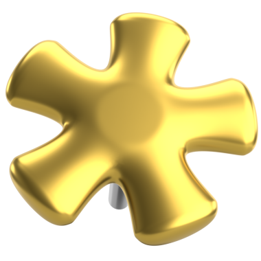 Pimi çek. Çizim iğnesi. Üç boyutlu pim. 3B illüstrasyon.