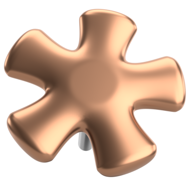 Pimi çek. Çizim iğnesi. Üç boyutlu pim. 3B illüstrasyon.