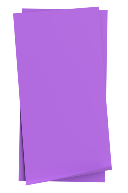 Üç boyutlu not kağıdı. Yapışkan bir not. 3B illüstrasyon.