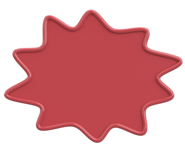 Konuşma balonu. Mesaj kutusu. 3B illüstrasyon.