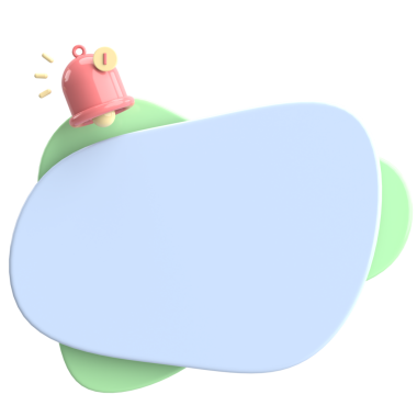 Üç boyutlu uyarı kutusu. 3B illüstrasyon.