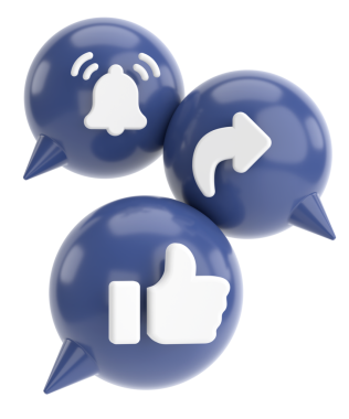 Ortak abonelik simgesi gibi. 3B illüstrasyon.