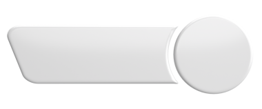 Üç boyutlu düğme. Boş tuş. 3B illüstrasyon.