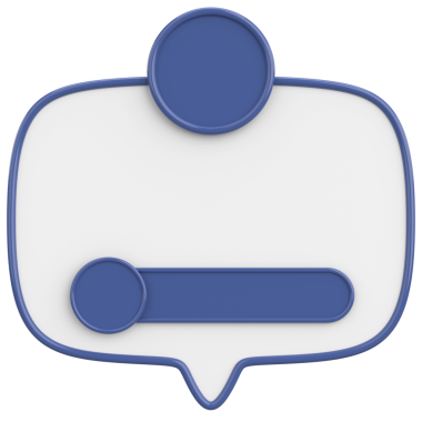 Profil kutusu. Sosyal medya profili. 3B illüstrasyon.