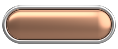 Üç boyutlu düğme. Boş tuş. 3B illüstrasyon.